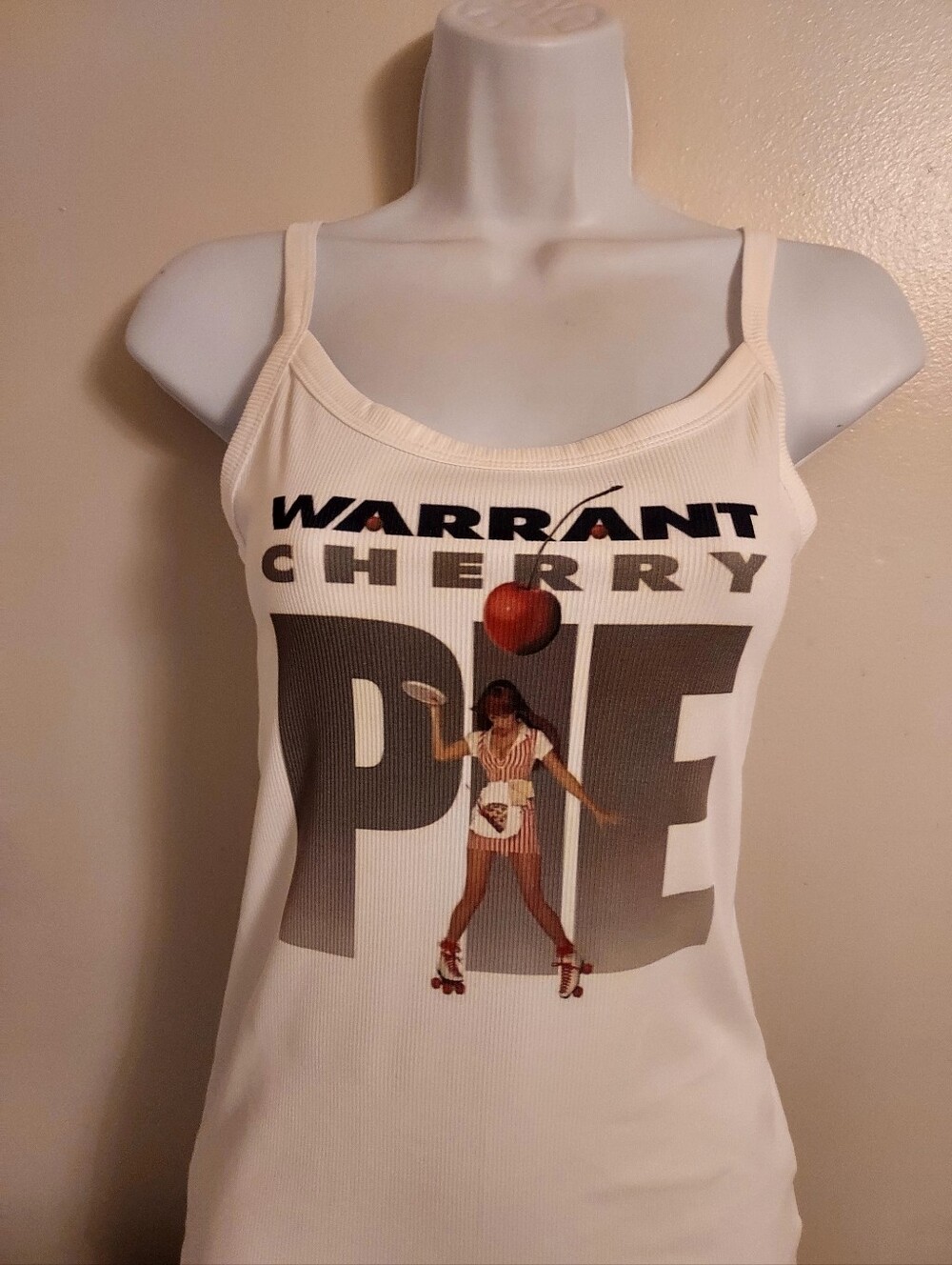 warrant tank top cherry pie warrant shirt Warrant Crop Top 80s Band Tank Top